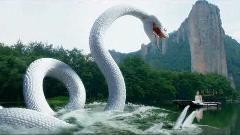 好大一条大白蛇,蛇逼人签契约