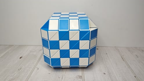 240段魔尺教程变球,最简单的拼法,慢动作教会你,快来试试吧