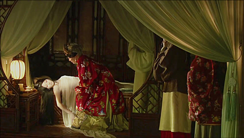 黛玉赤着身子死去,贾母心痛落泪,自责是她弄坏了黛玉《新红楼梦》