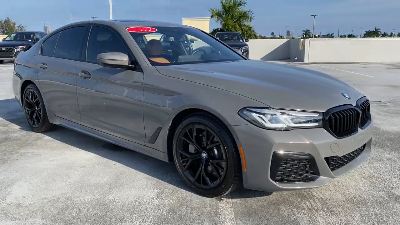 高清实拍2022款宝马5系530i,颜值配置再升级,买不买自己想