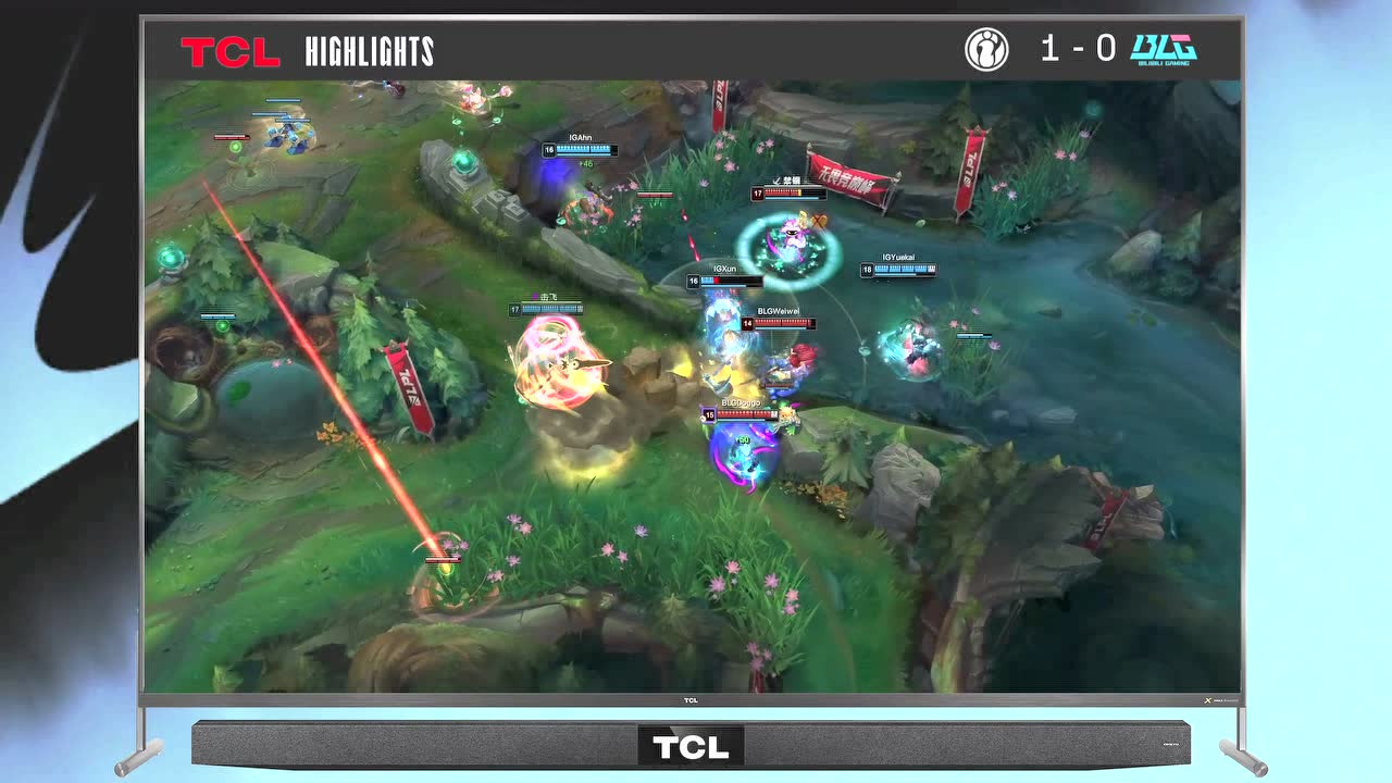 【高光时刻】IG vs BLG 第1局