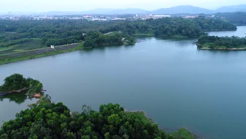 夏日水韵 普宁市里湖镇西坑水库