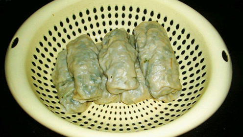 家乡|河南农村传统美食卷菜馍,城市人很少见