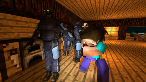 gmod游戏地牢里的士兵被史蒂夫的左轮手枪打一枪试试