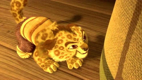 功夫大师的第一个徒弟原来是"残豹"