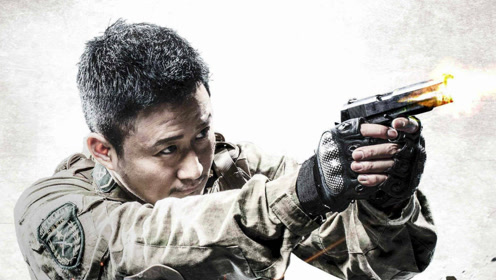 冷锋用2.3秒躲避神枪手射击,,最后一套动作潇洒帅气,国人的骄傲!