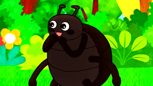 可可在外遛狗把宠物便便清理扔进了垃圾桶,屎壳郎有意见了!