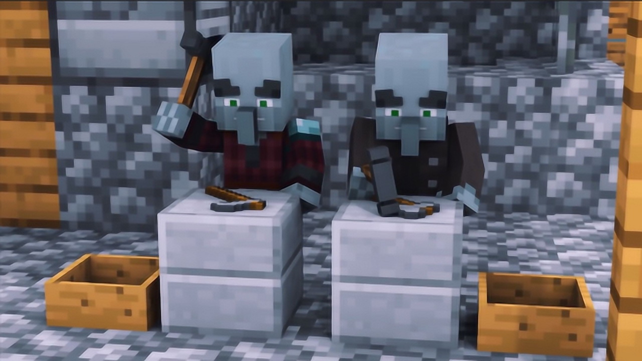 我的世界灾厄村民罗小青12:两只灾厄做奴隶时的故事