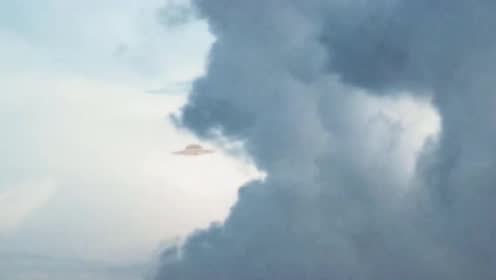 看完这个UFO画面，应该没人不相信了吧！的图片