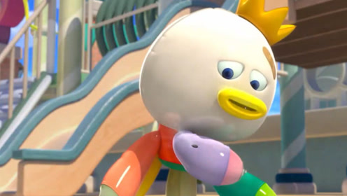 嘟当曼:淘淘曼恶作剧,害嘟嘟手臂扎破了