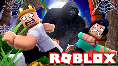 roblox大猩猩模拟器!有一只巨型猩猩从动物园里逃了出来!面面解说