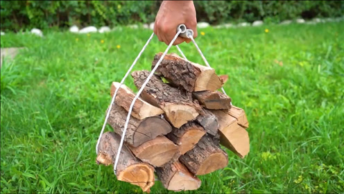 两根水管穿上一根绳子,这个用途太棒了,解决了农村的一大难题