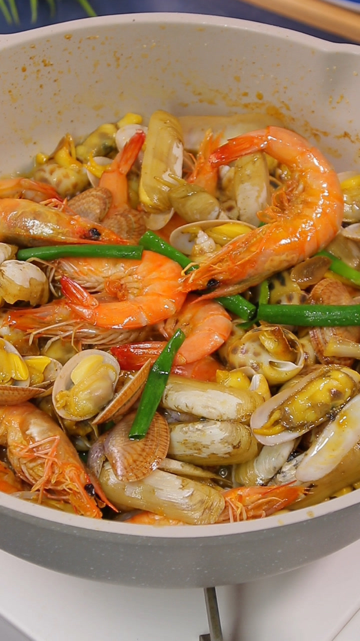 盐焗小海鲜,太美味了,一吃就停不下来