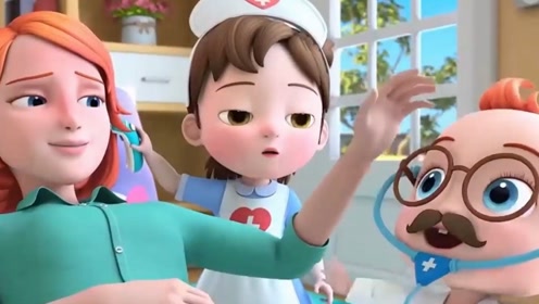 我是小医生,帮大家做检查,量量身高测测体重,健健康康每一天