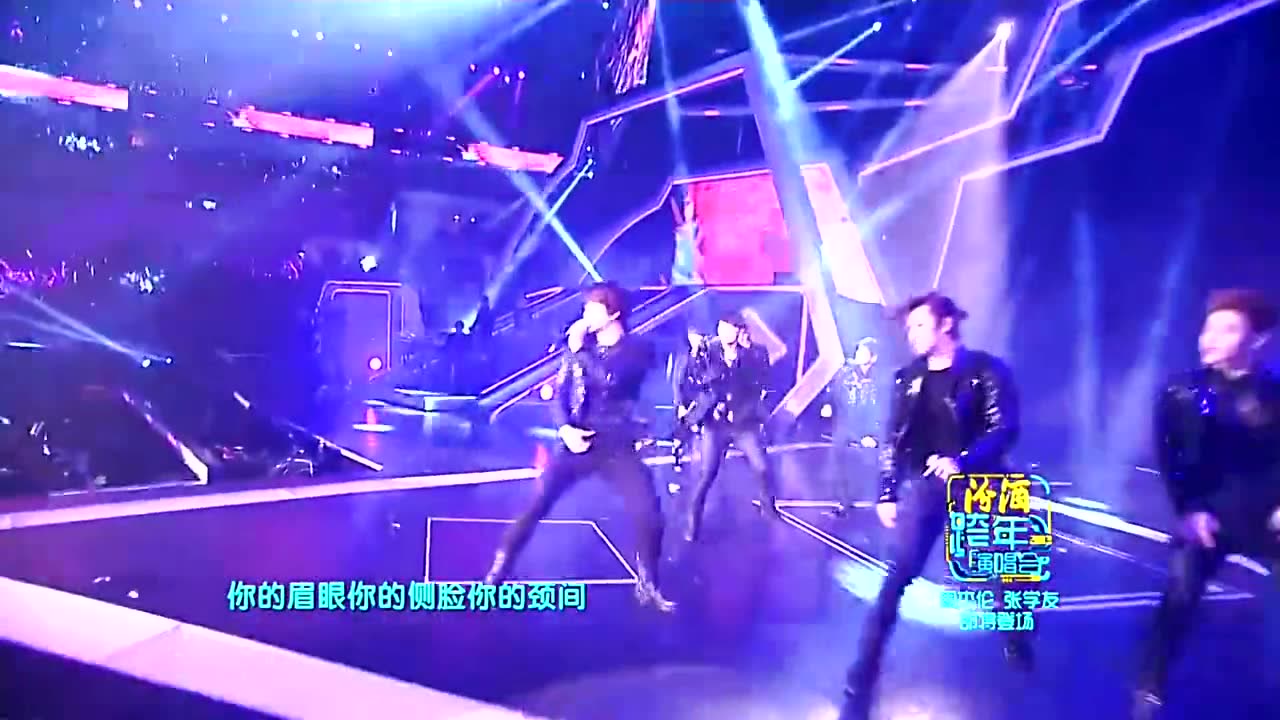 跨年演唱会:sj-m嗨翻全场带来《太完美》,你最喜欢哪个韩团