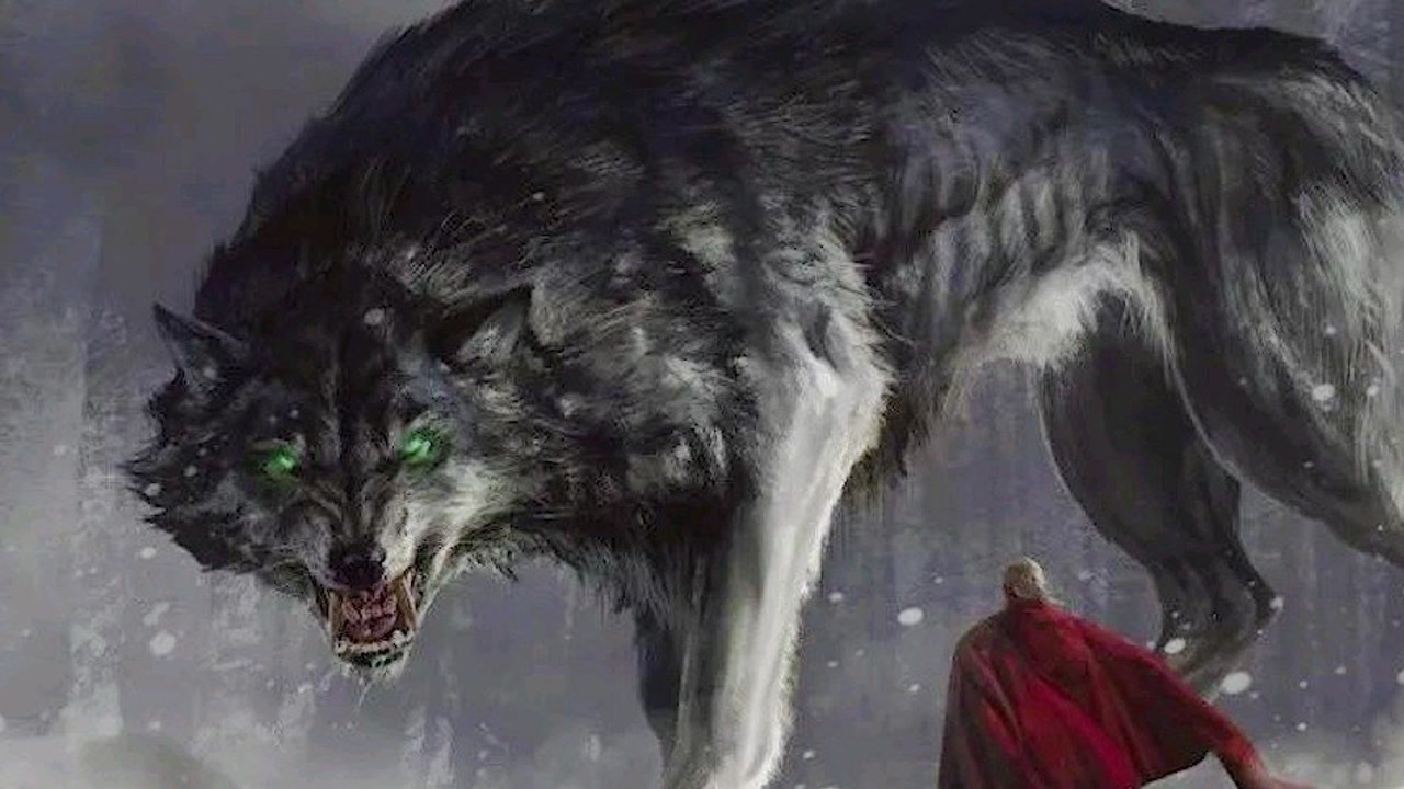 北欧神话中最恐怖的巨狼芬里尔,诸神黄昏时吞噬奥丁,造成众神毁灭