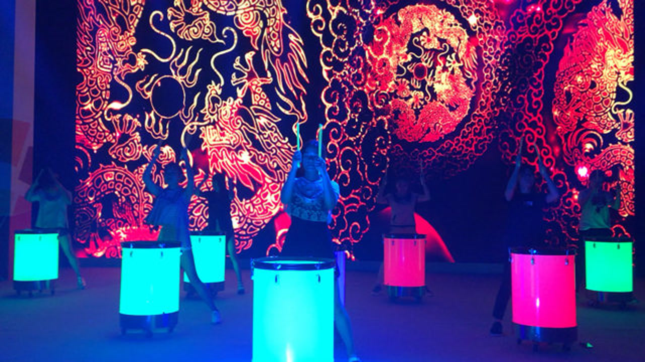 北京击鼓乐团:电光鼓开场秀女子水鼓表演年会推荐节目同款节目演出