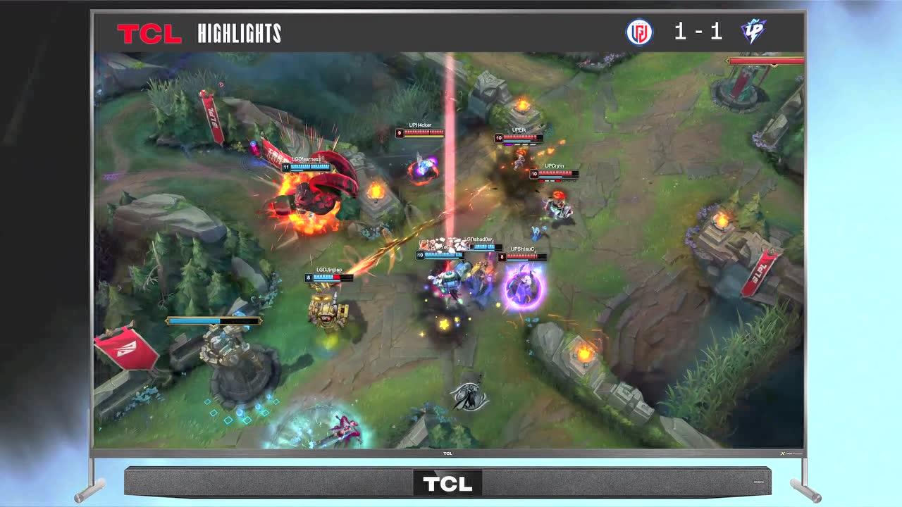 【高光时刻】UP vs LGD 第2局