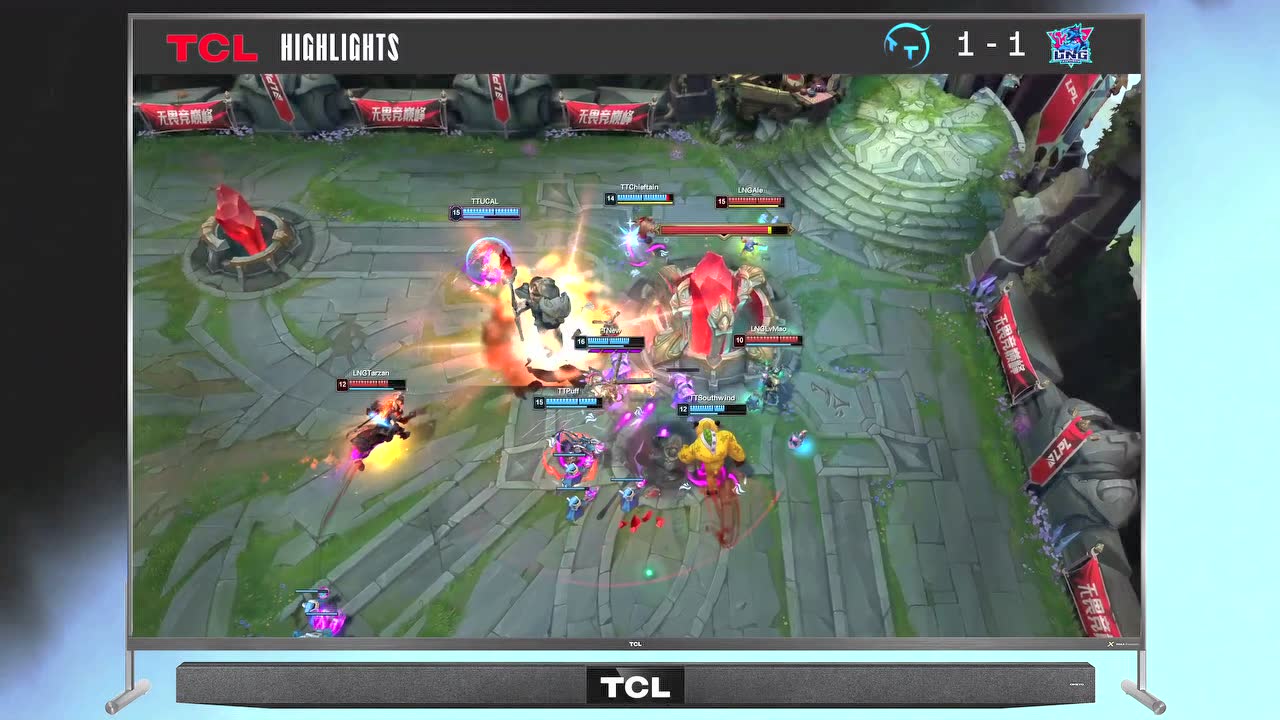 【高光时刻】TT vs LNG 第2局