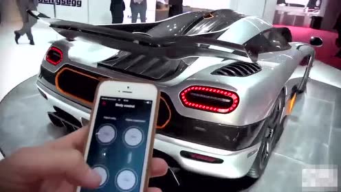 对着价值1亿2000万的柯尼塞格按一下手机,霸气才刚刚开始!