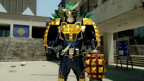 《假面骑士凯武》傻橙菠萝形态初战!