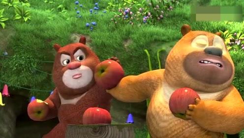 熊出没:原来熊二小时候这么爱哭啊,长的还很萌