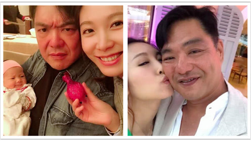 31岁港姐李美慧晒与56岁老公合影,自曝相识时不知对方是百亿富豪