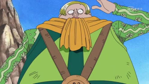 《海贼王》,乌索普利用敌人打下的洞攻击mr4,突然感觉乌索普很帅