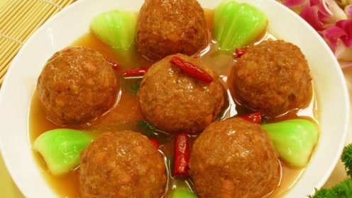 新年添新菜,秒杀狮子头的金钩绣球,大家赶紧学起来!