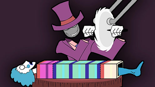 屌德斯解说 奇怪的红球 人体分离魔术失误了会怎么样?