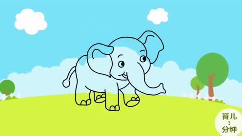 大象的耳朵绘本画画图片