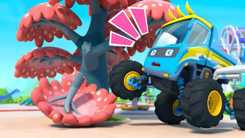 疯狂怪兽车—爱帮忙的怪兽卡车,学习乐于助人精神,提升宝宝情商