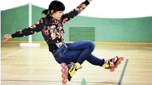 最牛00后:天才轮滑少女冯辉,用实力征服世界
