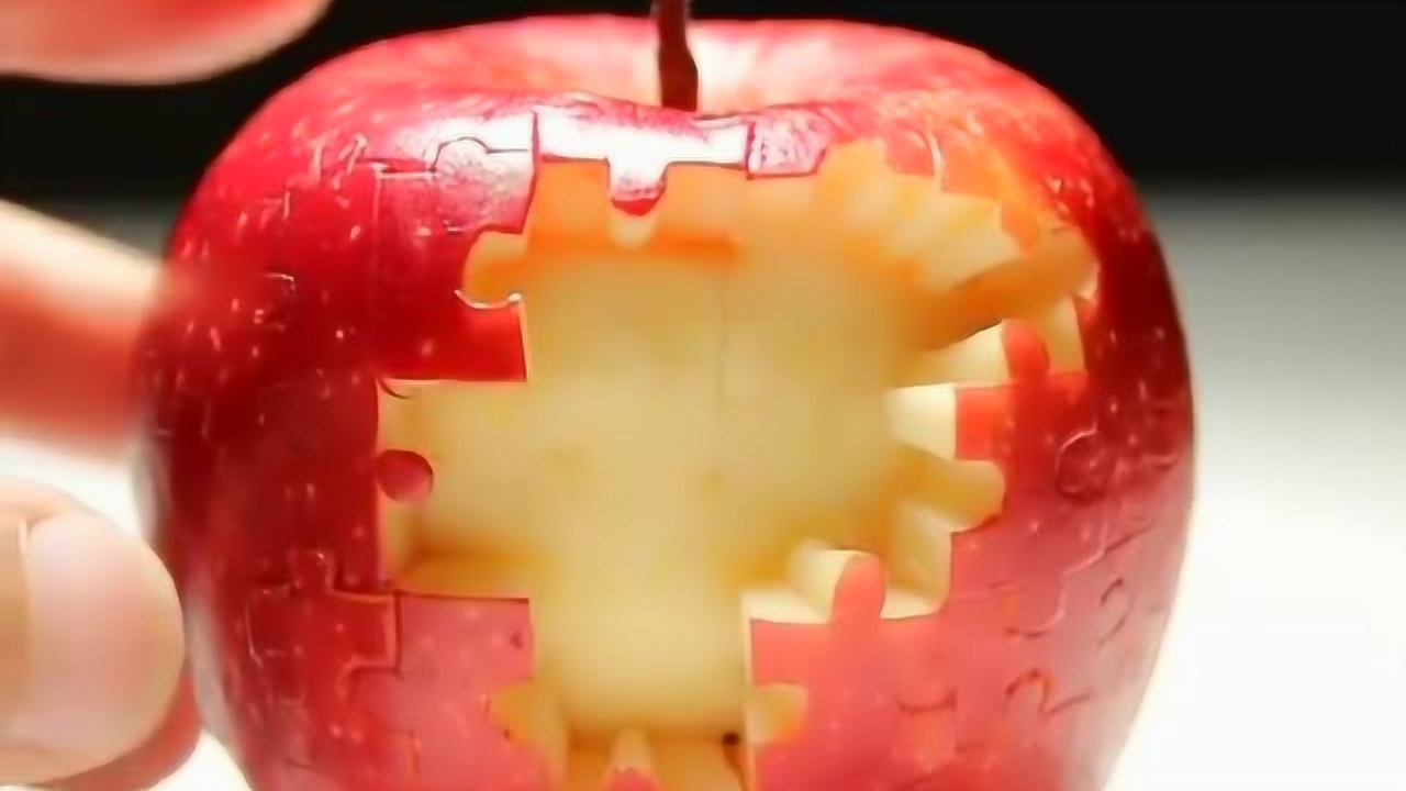 在家太无聊,玩一下苹果拼图