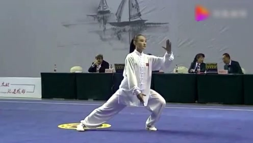 女子太极拳表演 腾讯视频
