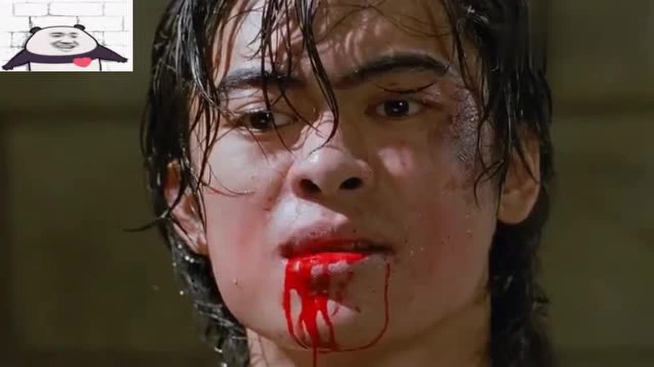 力王:力王被固定不能动,狱长还想盘问,力王用一张嘴教他做人