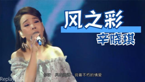 [图]辛晓琪|《风之彩》演唱会版 电影《风中奇缘》主题曲 歌声很醉人