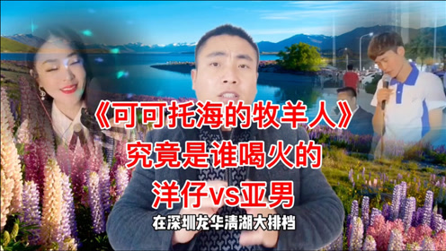 《可可托海的牧羊人》到底是谁唱火的,洋仔和亚男谁是在对口型