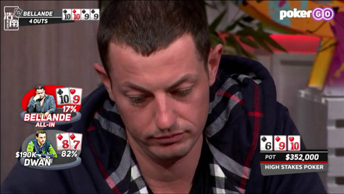 德州扑克:dwan毒王哥起飞了!就这还敢加注我?对手笑容逐渐消失