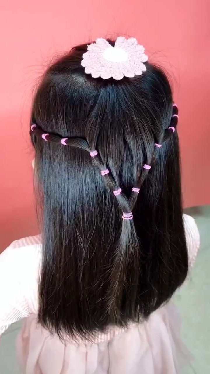 简简单单的美编发教程儿童编发发型就这么简单小助手