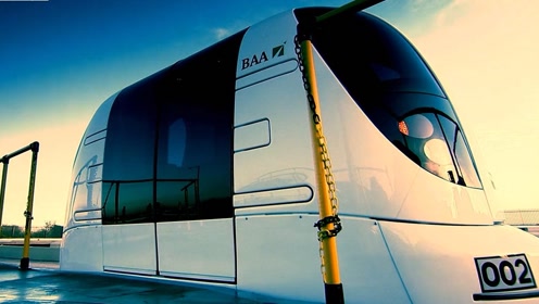 希思罗机场prt系统画风如同豆荚,高科技智能管理安全而高效!