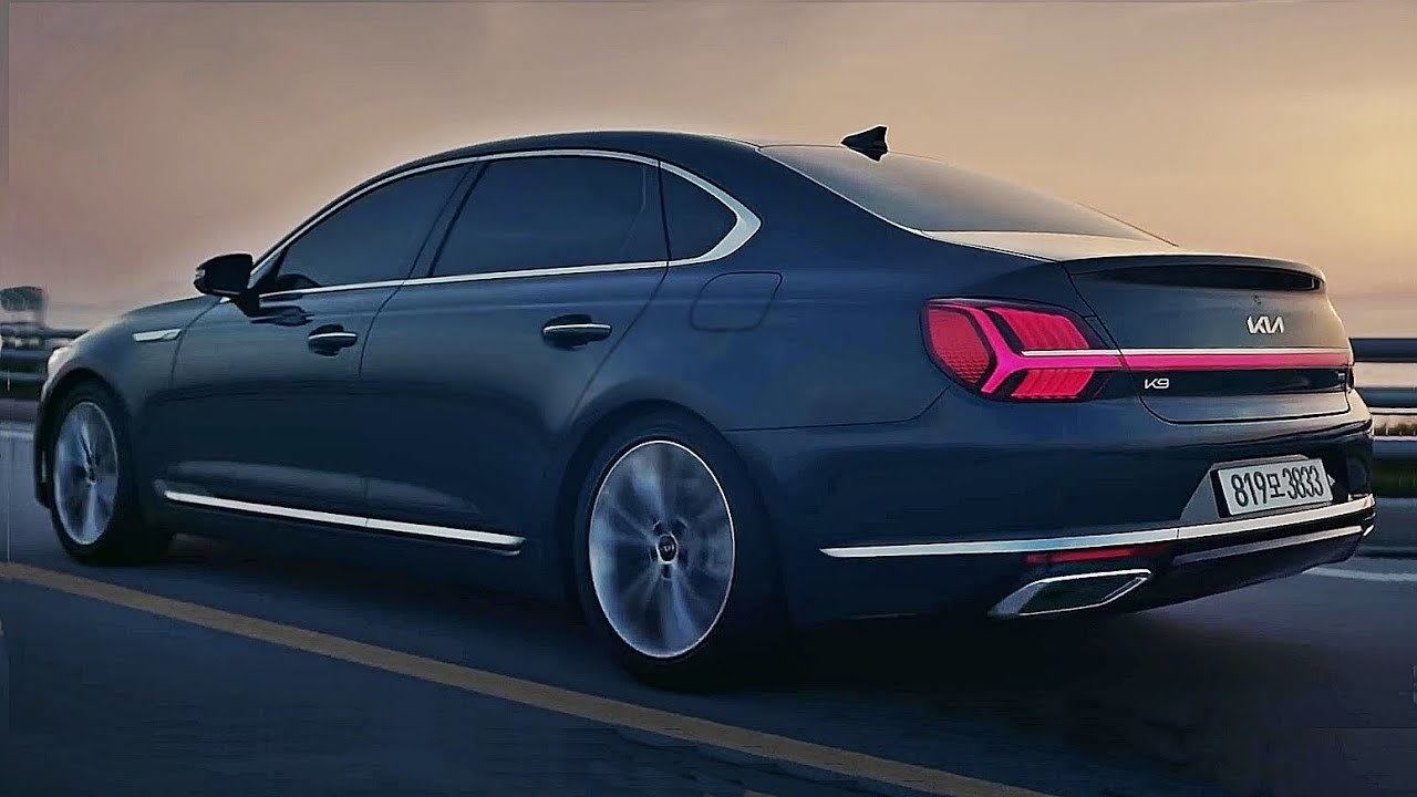 2021款起亚k9登场,新车简直比宝马7系还漂亮,8缸引擎 8at配四驱