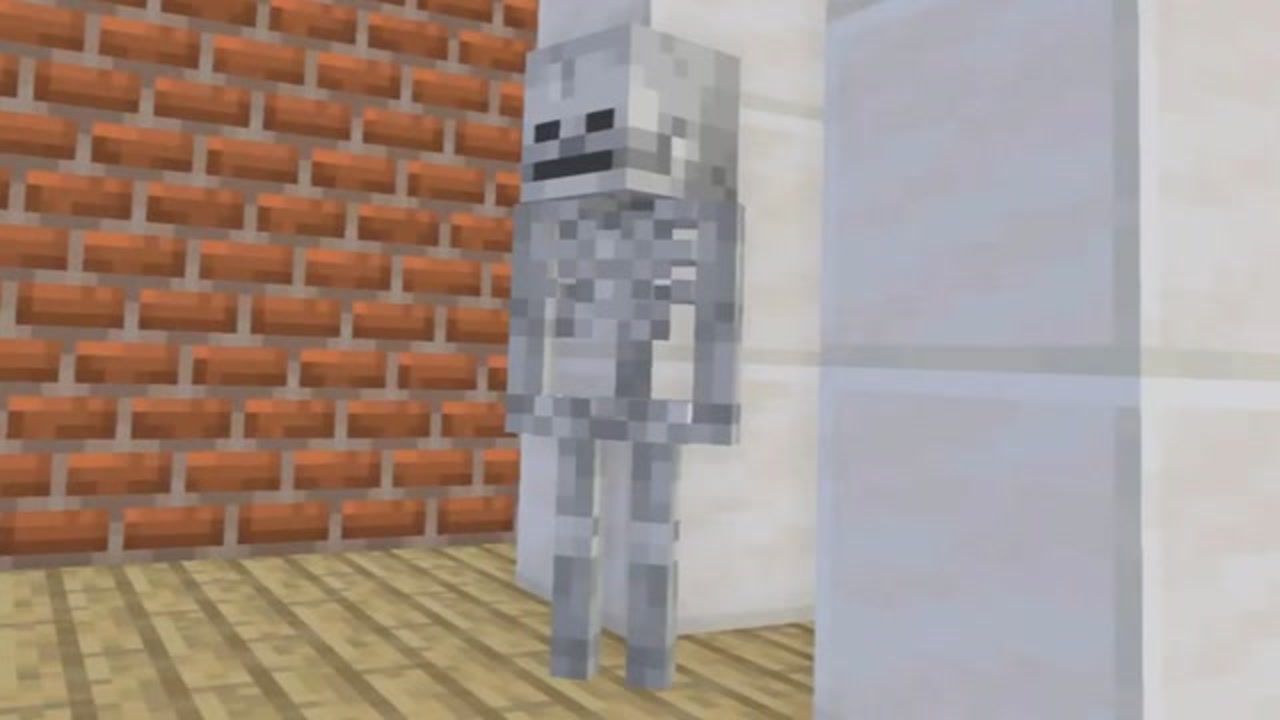 mc动画:骷髅小白击败僵尸守护怪物学校