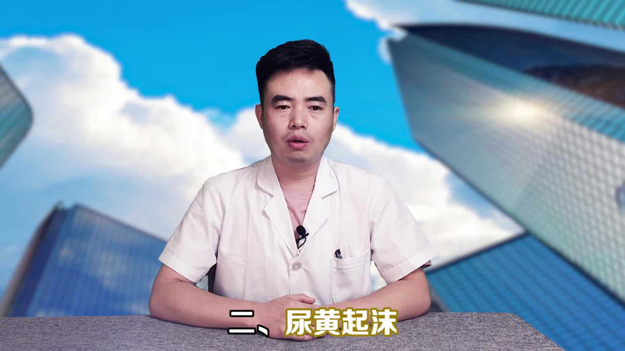 长时间尿黄像浓茶,警惕肝胆出了问题,尿液变红则该去医院看看了.