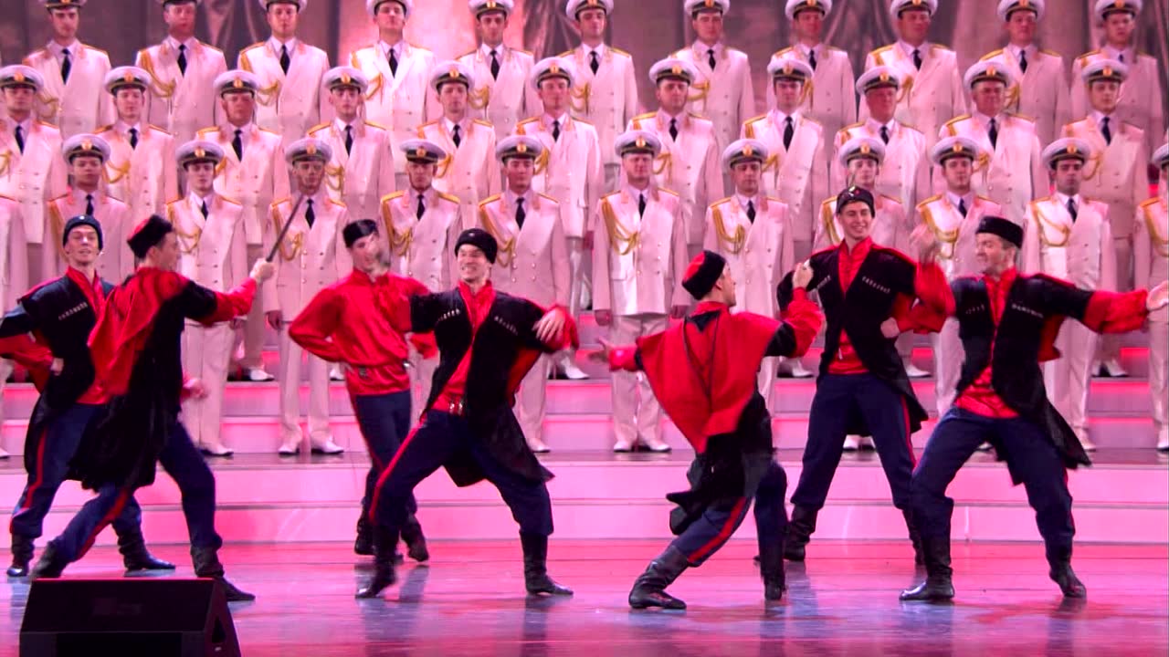 俄罗斯亚历山德罗夫红旗歌舞团:《卡林卡》精华