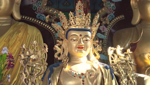 尊贵的第七世色拉阳智仁波切五台山朝圣圆满行愿纪实