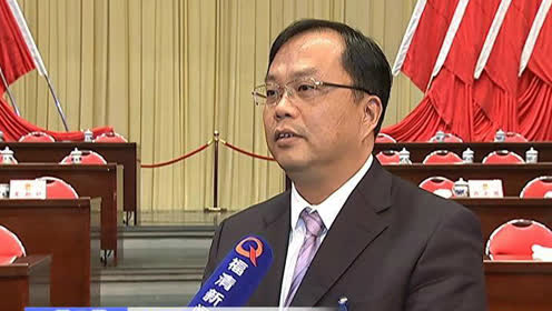 新当选的福清市人民政府市长张帆接受我台记者专访