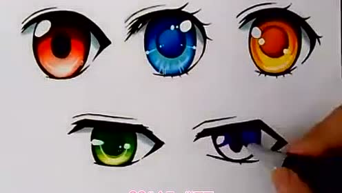 眼睛手绘 腾讯视频