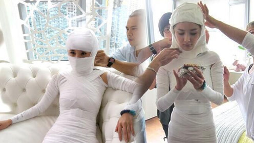 全身绑绷带要干啥?