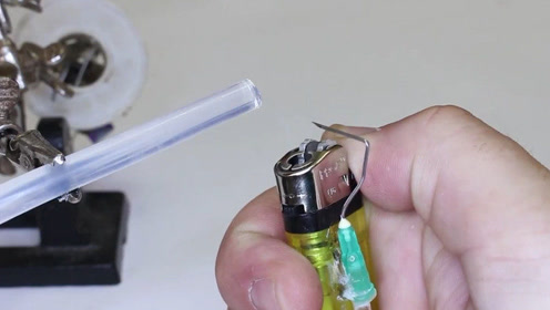 技术宅:手工达人轻松改造把打火机变身喷火器,简单实用